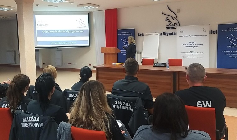 Postgraduate studies financed from the  „Pilot penitentiary complexes” project 