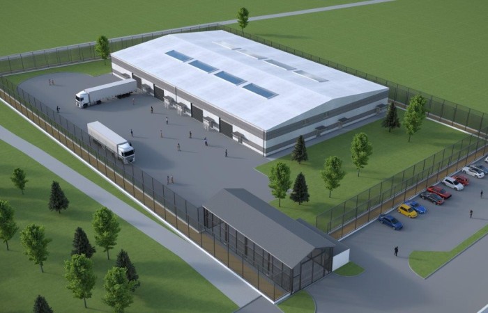 Zdjęcie przedstawia wizualizację kompleksu penitencjarnego Jastrzębie-Zdrój. Poszczególne budynki o różnych kształtach i przeznaczeniu, otoczone są przestrzenią zieloną z rosnącymi drzewami. Zdjęcie przedstawia wizualizację kompleksu penitencjarnego Jastrzębie-Zdrój. Poszczególne budynki o różnych kształtach i przeznaczeniu, otoczone są przestrzenią zieloną z rosnącymi drzewami.